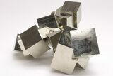 Phenomenal, Natural Pyrite Cube Cluster - Spain #206829-1